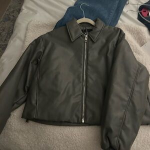 Dark Green Jacket ZARA